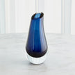 Global Views Blue Slant Vase