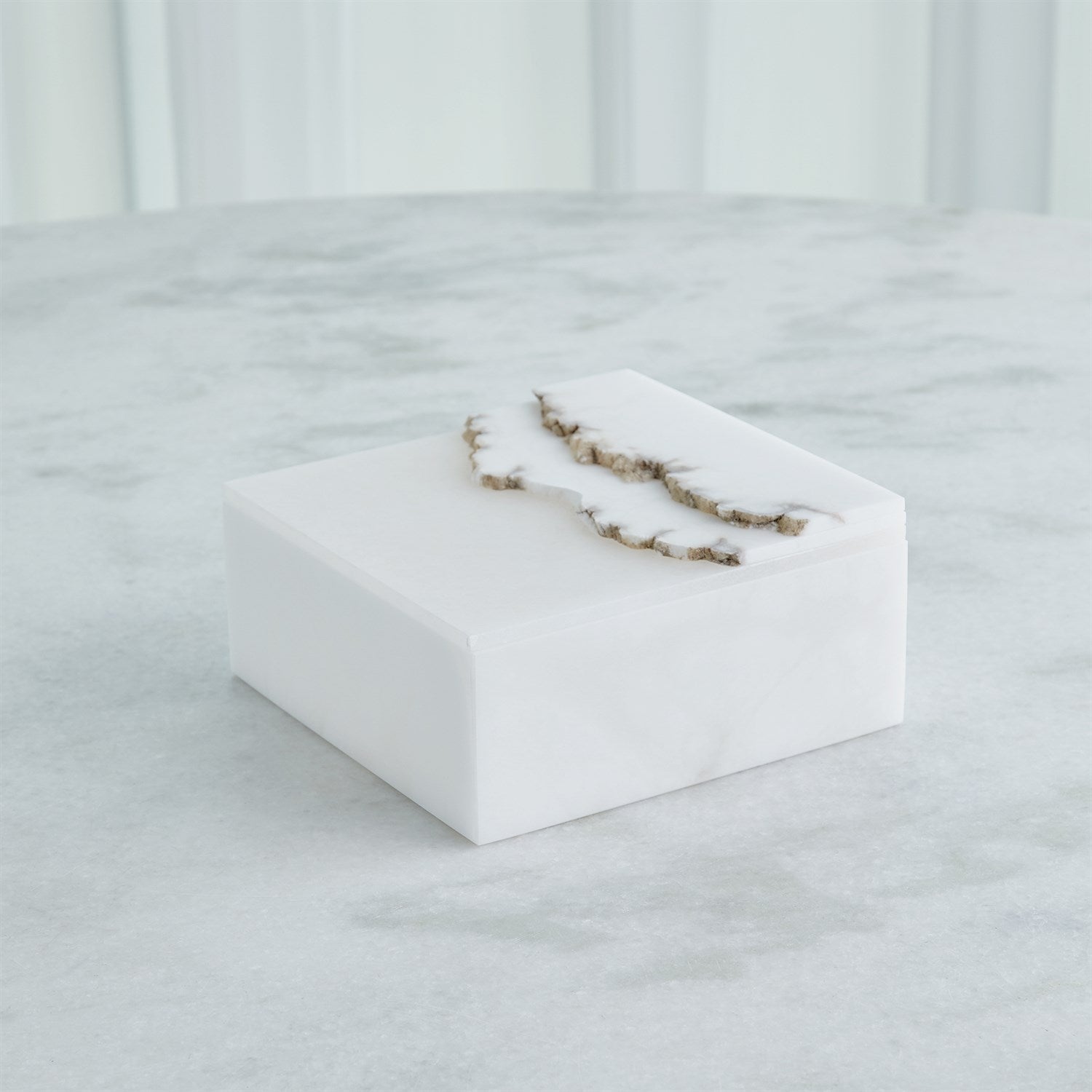 Global Views Terrain Alabaster Box