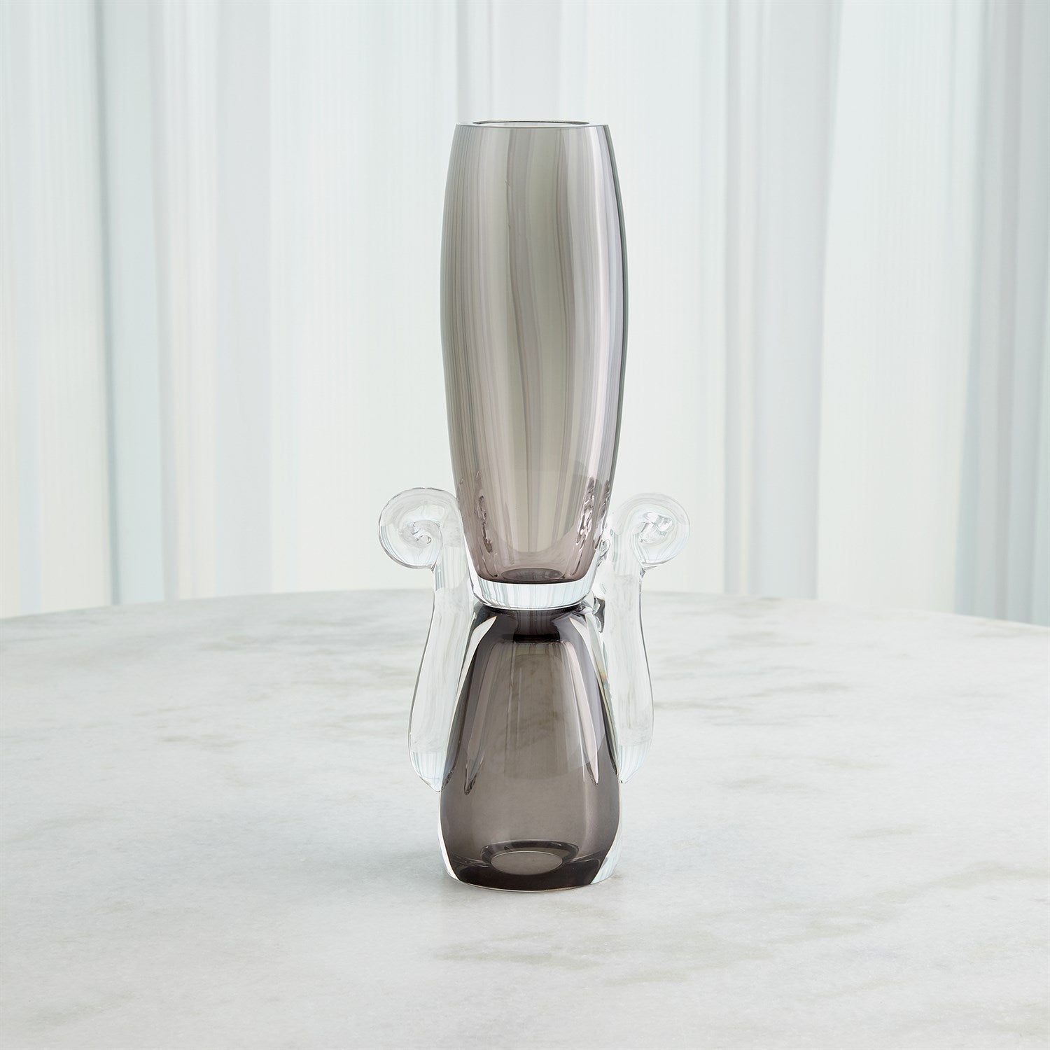 Global Views Grey Lydia Vase