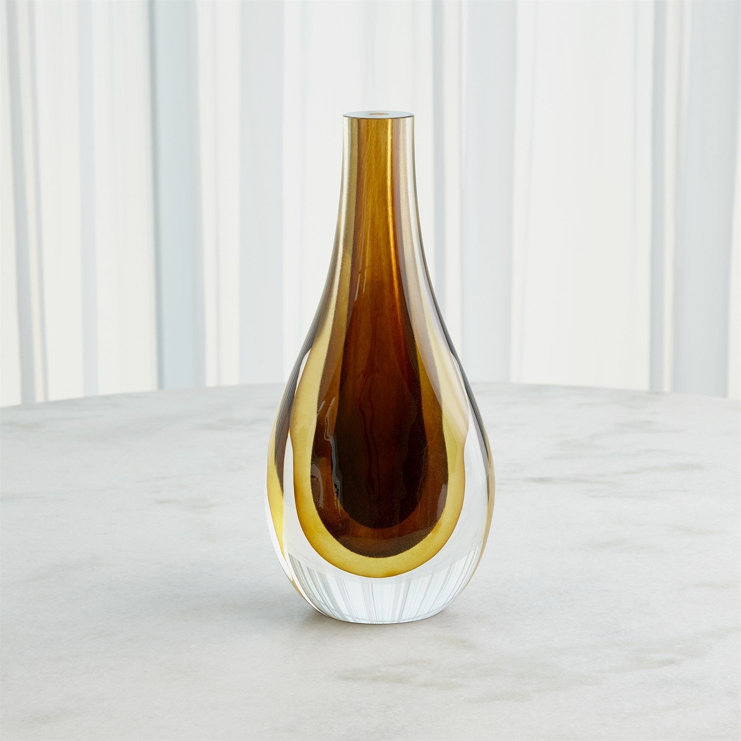 Global Views Amber Gradient Vase