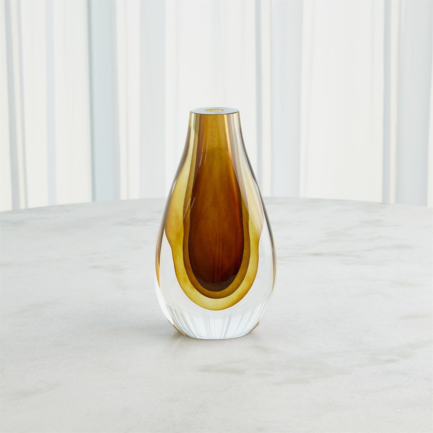 Global Views Amber Gradient Vase