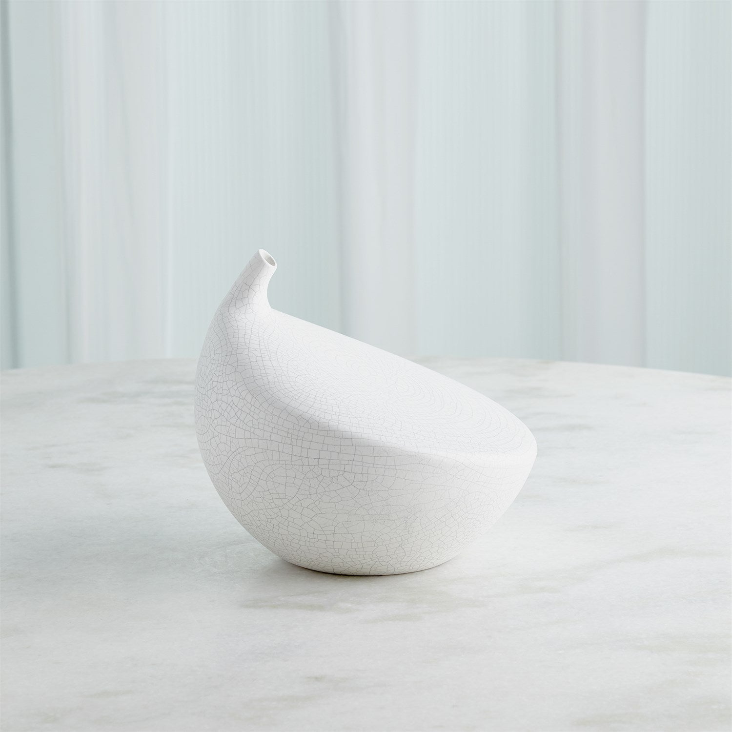 Global Views White Buddah Vase