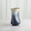 Global Views Grey Yellow Indent Vase & Bowl
