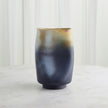 Global Views Grey Yellow Indent Vase & Bowl