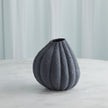 Global Views Black Glow Vase