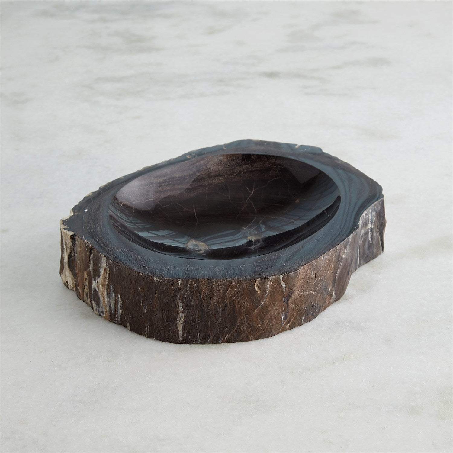 Global Views Petrified Bowl