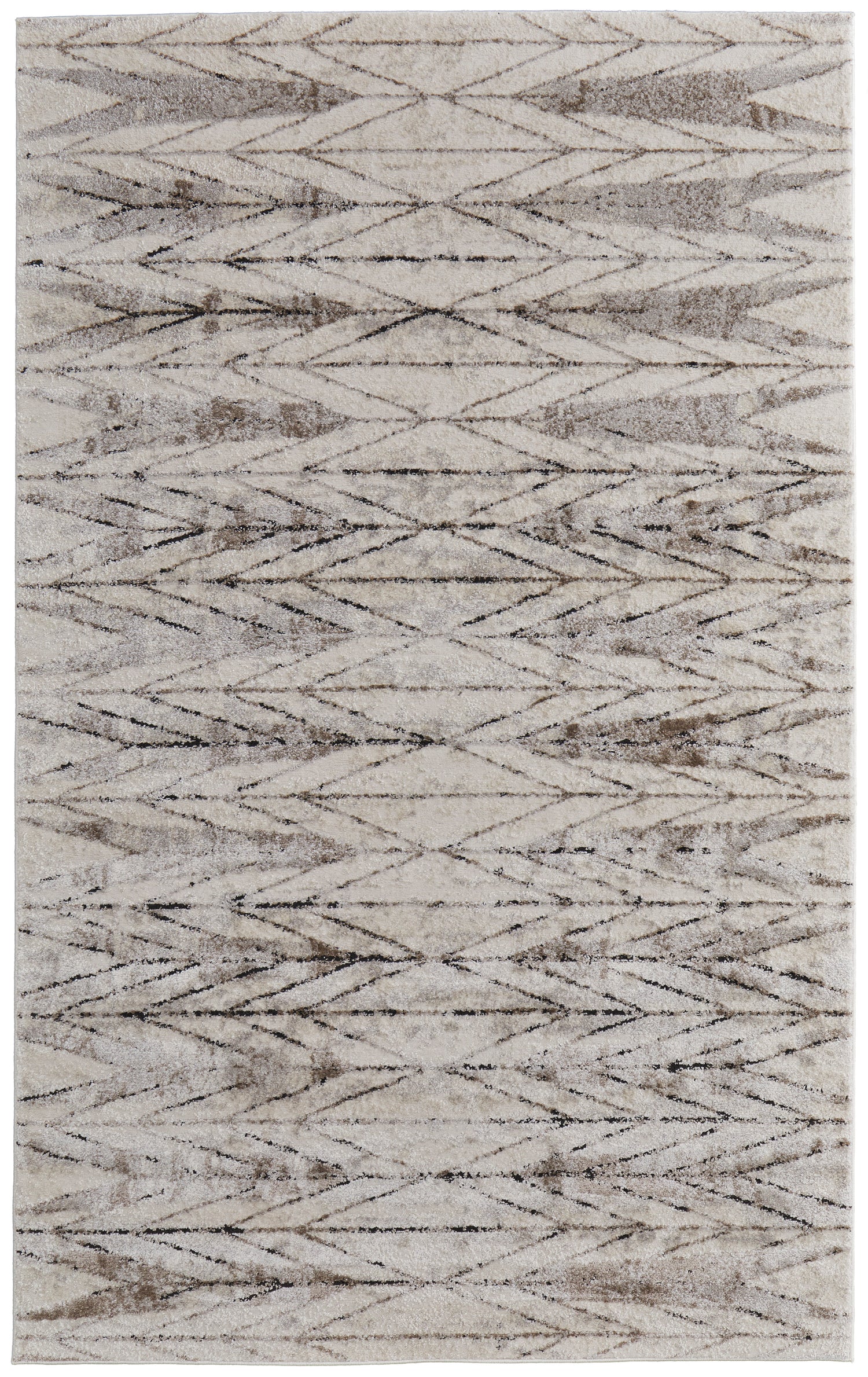 Feizy Vancouver 39NTF Rug in Beige/Brown