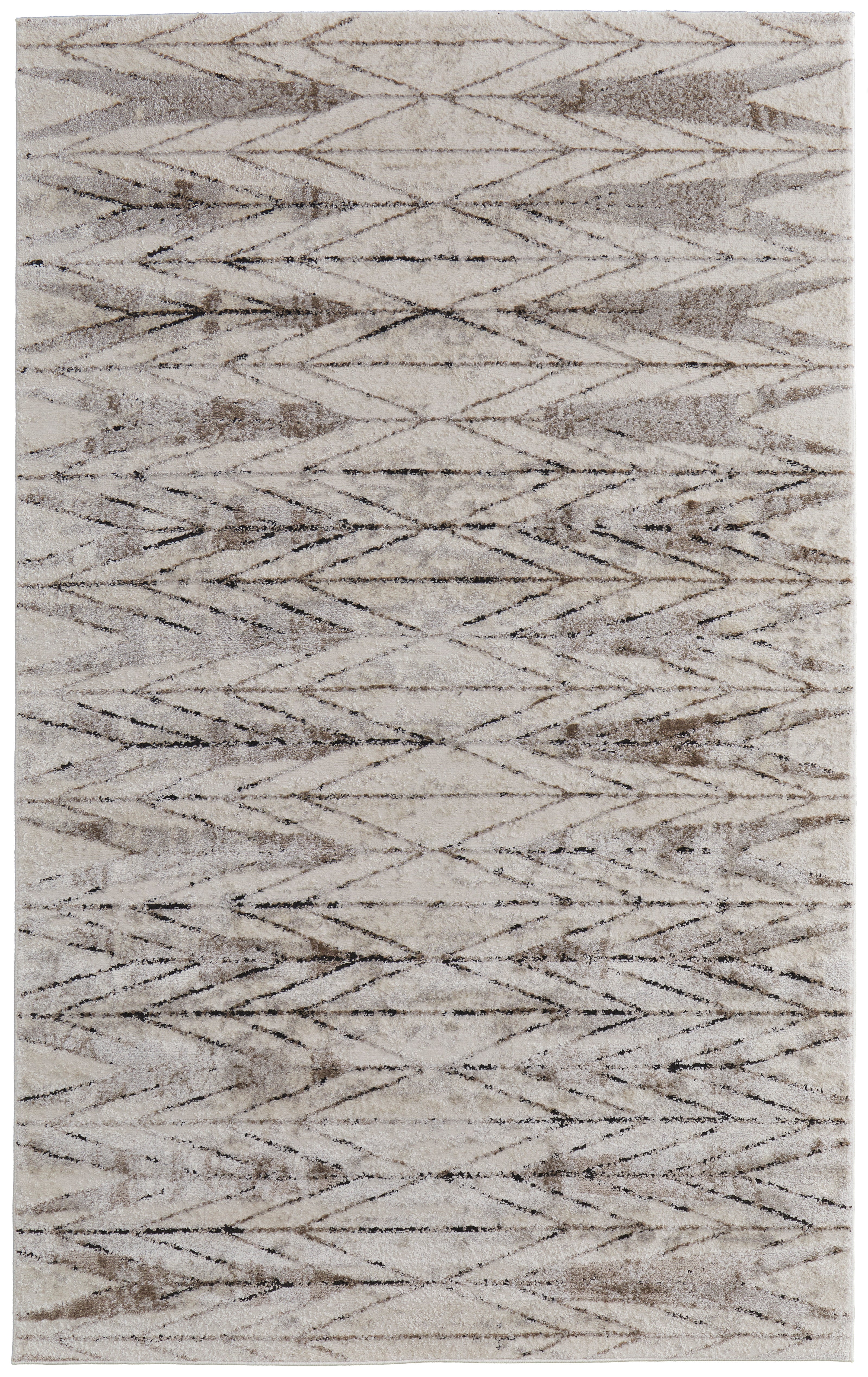 Feizy Vancouver 39NTF Rug in Beige/Brown