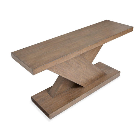 Magnussen Home Lansbury Antique Wheat Rectangular Sofa Table