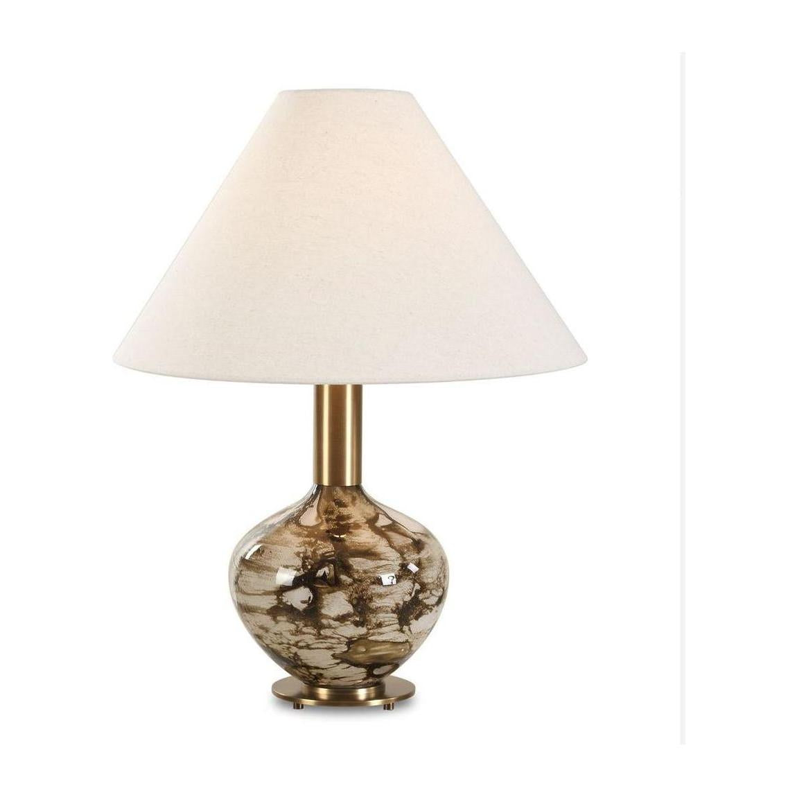 Uttermost Montagu Dark Brown Table Lamp