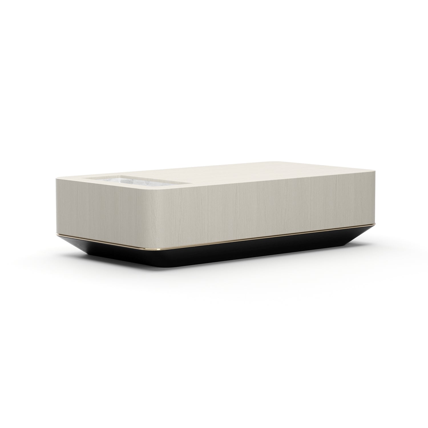 Caracole Madera Plinth Cocktail Table