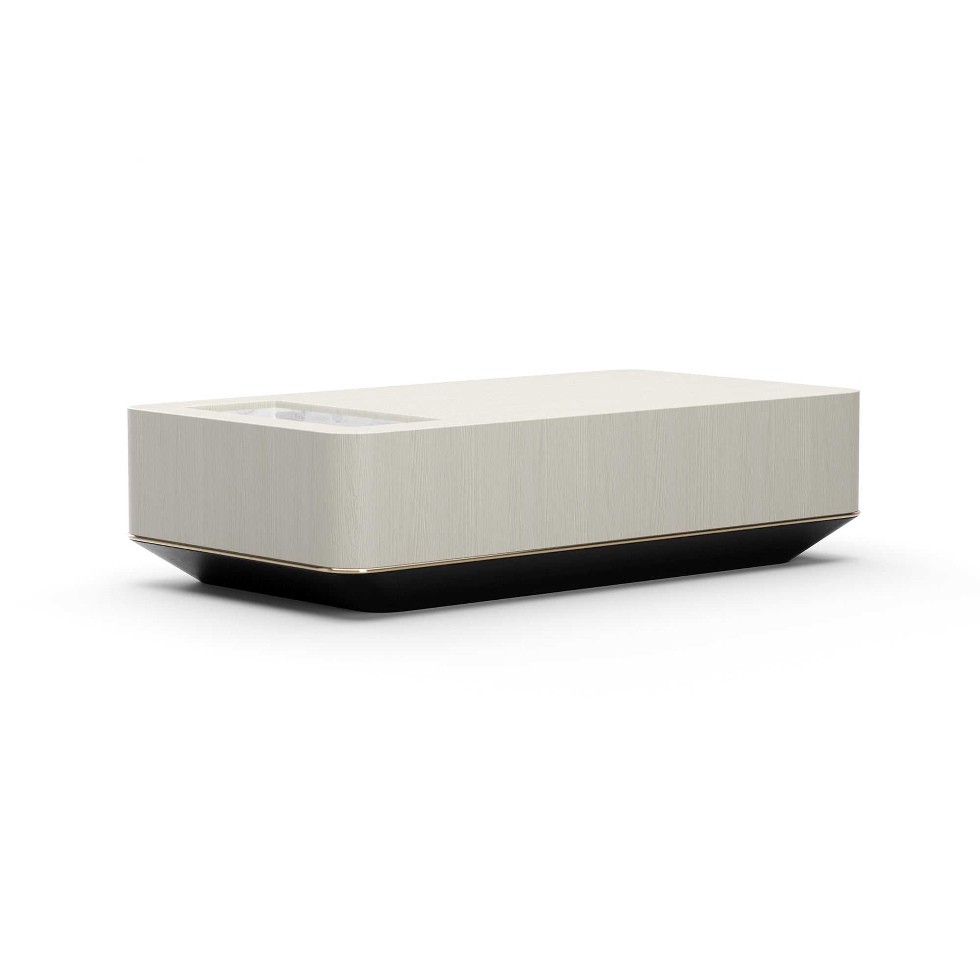 Caracole Madera Plinth Cocktail Table