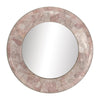 Ambella Coralie Pink Quartz Round Mirror
