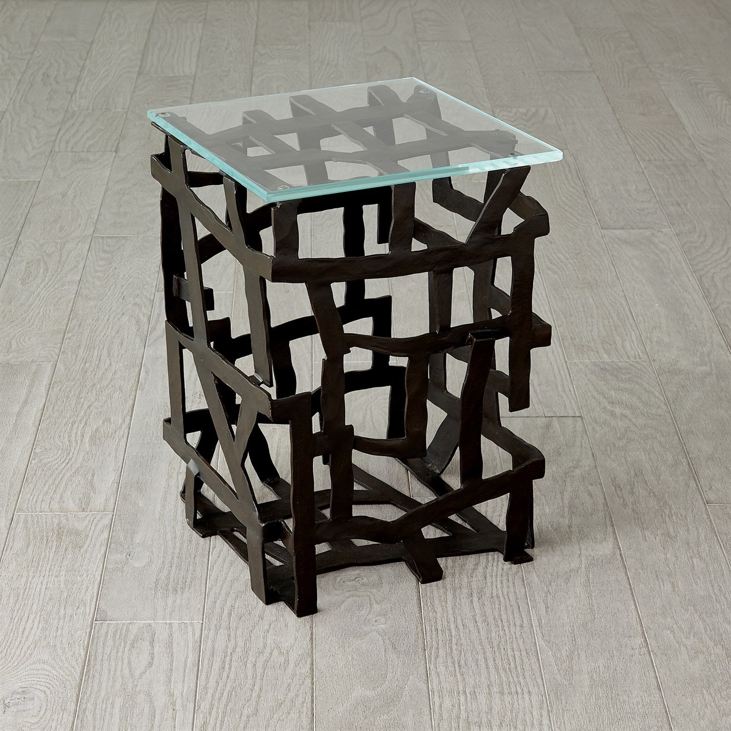 Global Views Fragments End Table