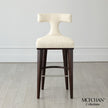 Global Views Anvil Back Barstool