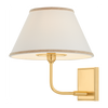 Hudson Valley Lighting Durland 1 Light Aged Brass Wall Sconce Wall Light