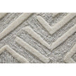 Feizy Enzo 8737F Transitional Geometric Rug in Tan/Ivory