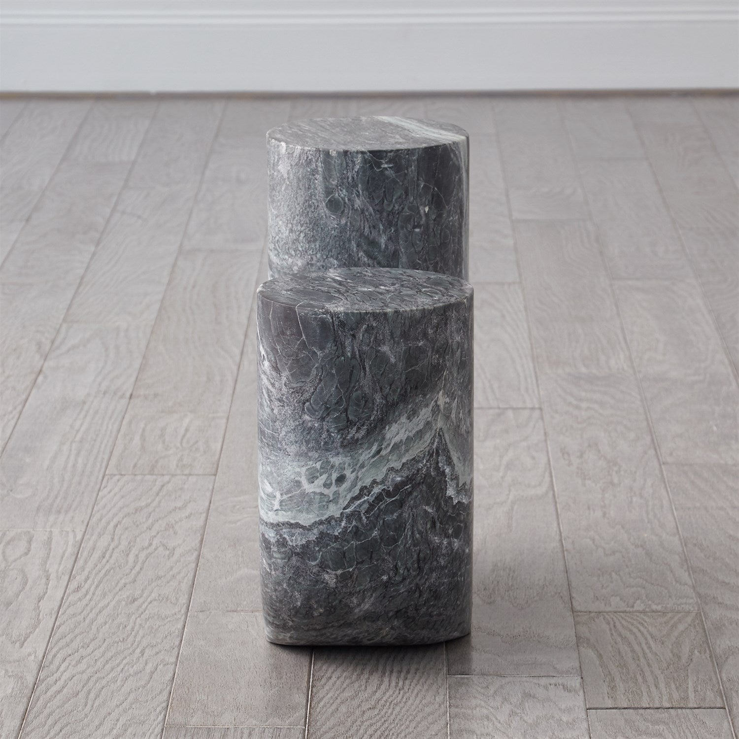 Global Views Marble Tube Table