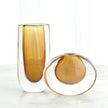Global Views Amber Micro Bubble Vase