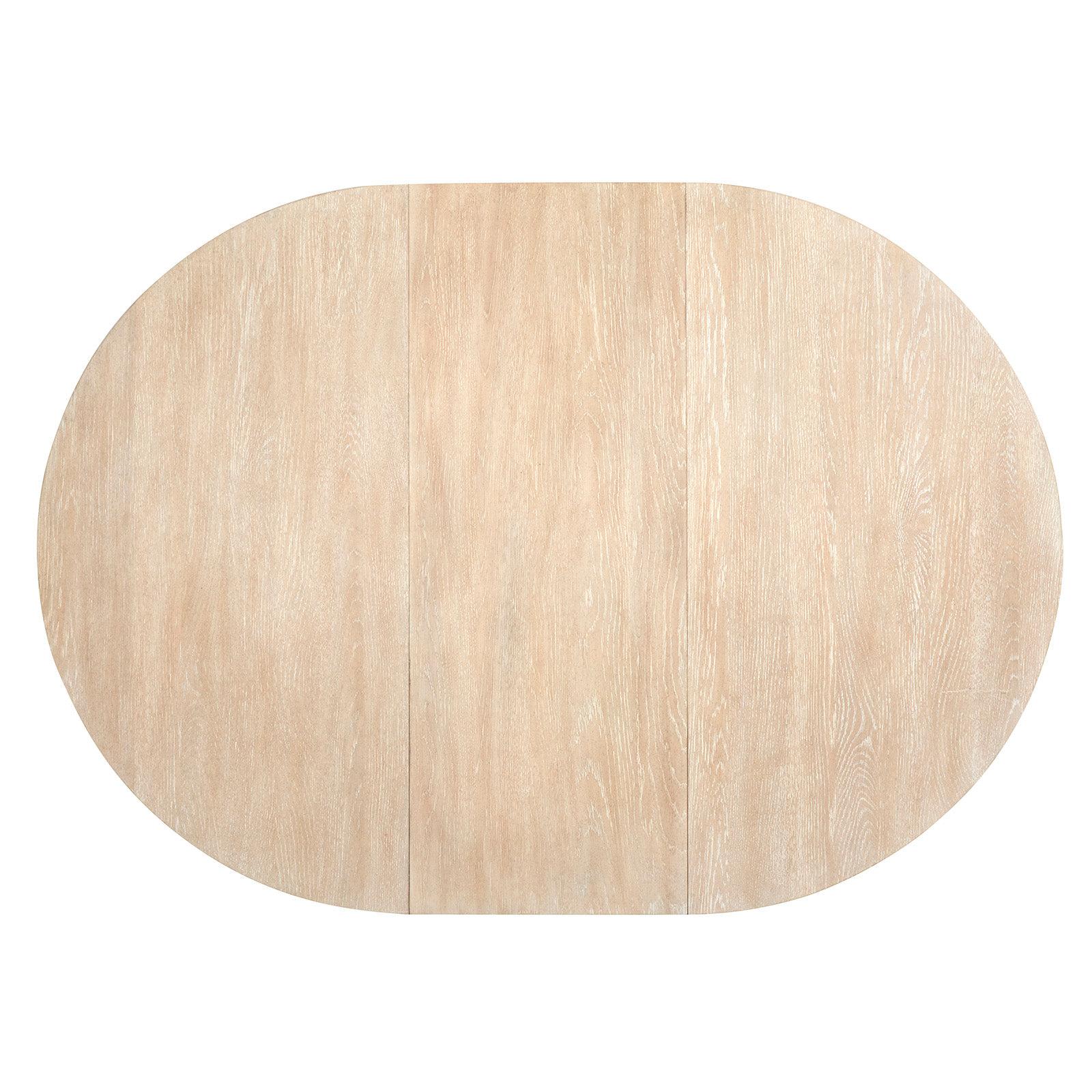Salt Life Home Sunset Cove Sanibel Brown Extendable Round Dining Table