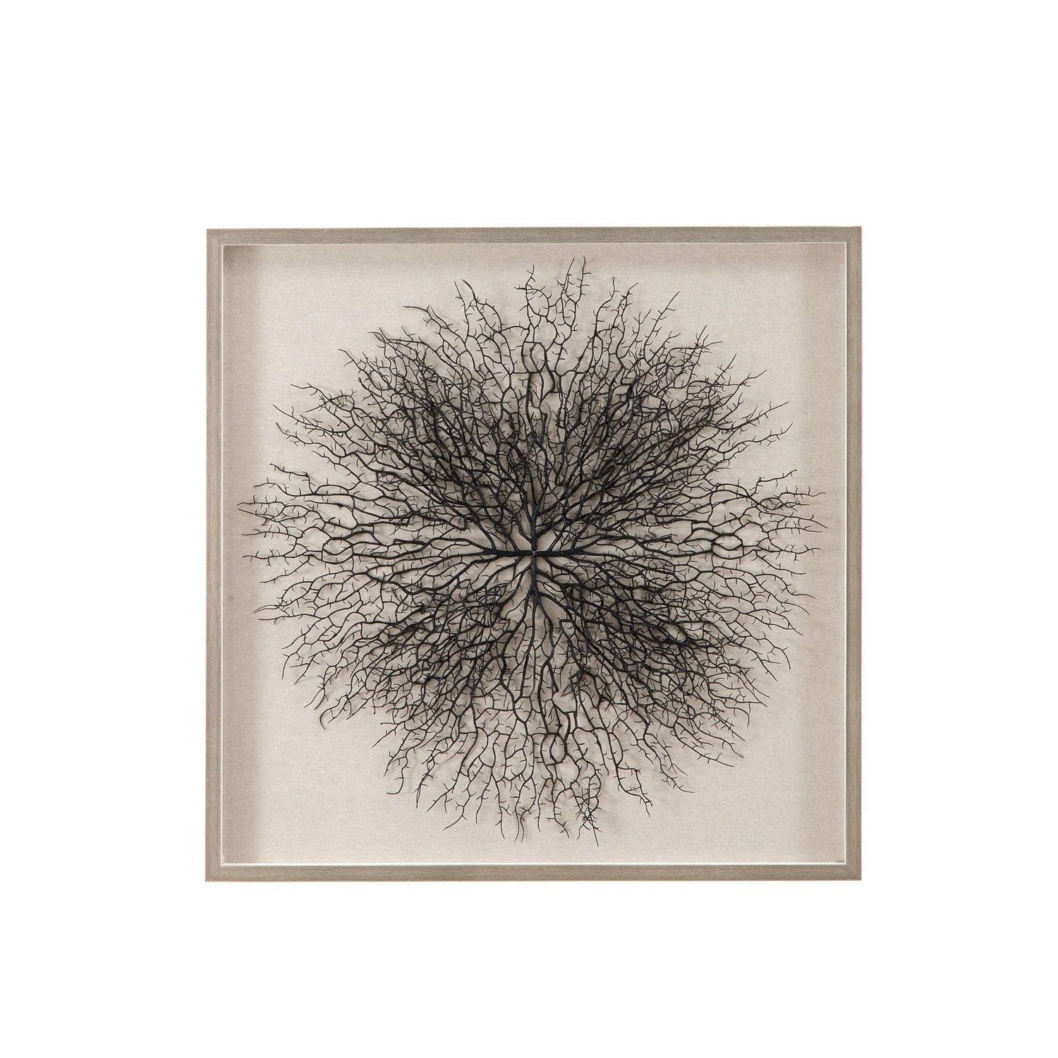 Bassett Mirror Gracee 32" Wall Art in Hand-Painted Sea Fan