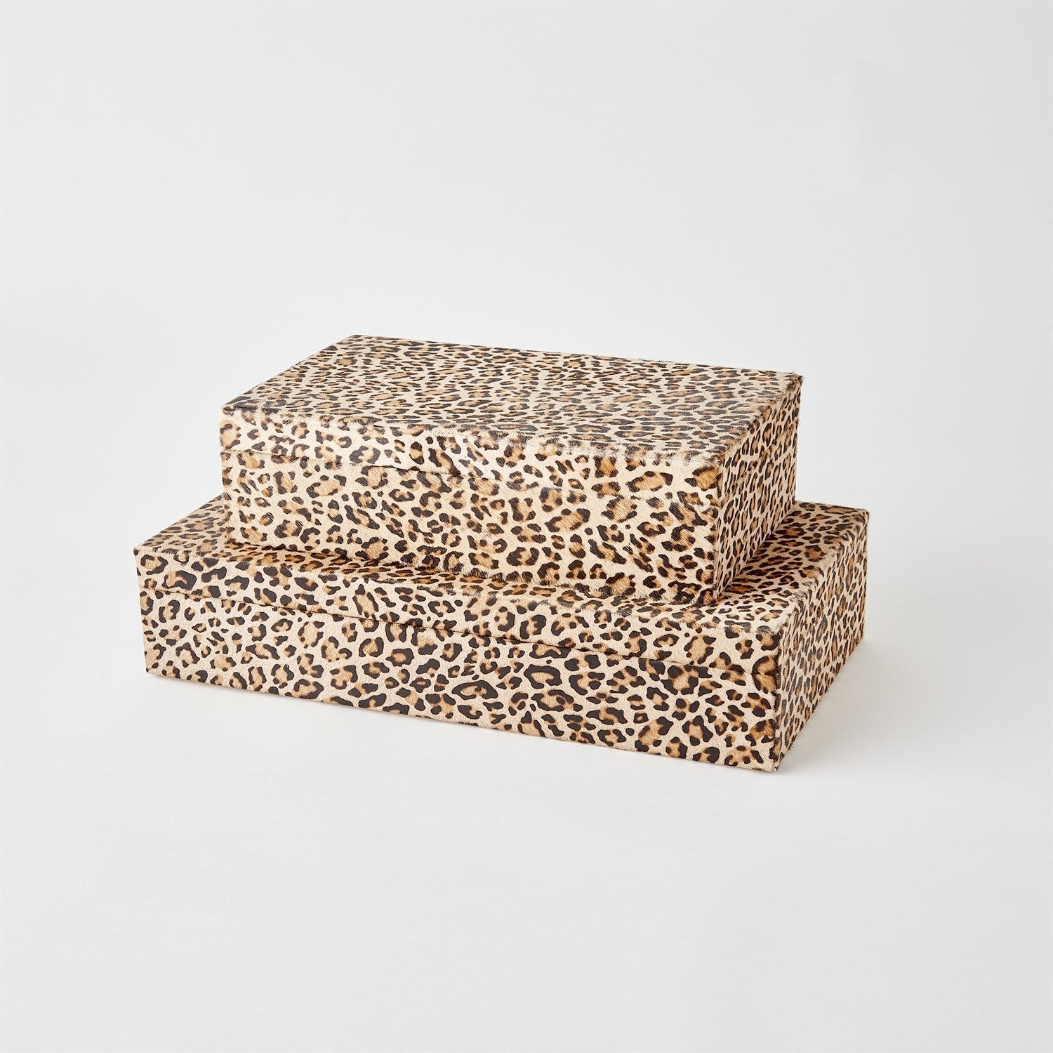 Global Views Cheetah Hair-on-Hide Box Clearance