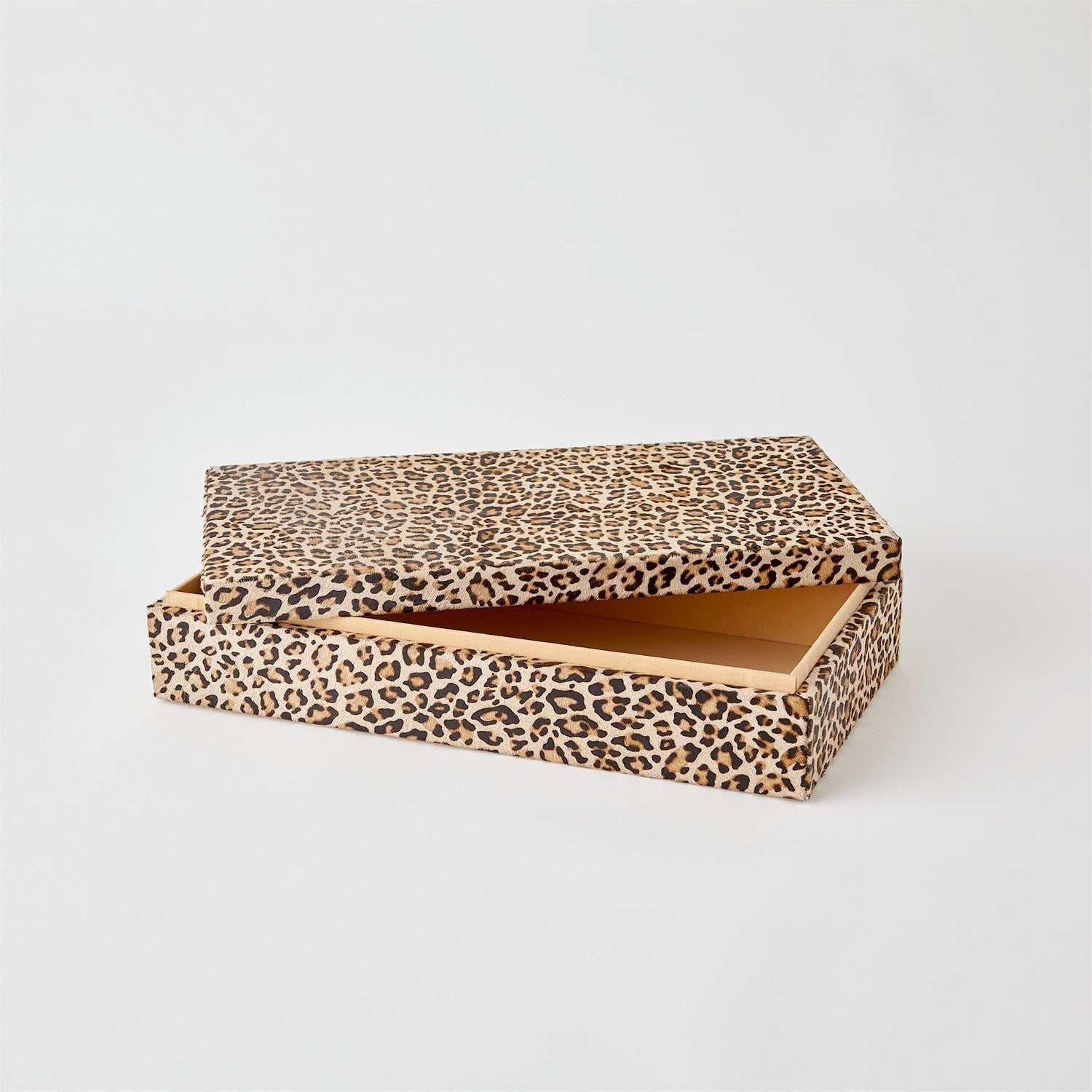 Global Views Cheetah Hair-on-Hide Box Clearance
