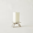 Global Views Nickel Torch Candleholder