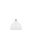 Hudson Valley Lighting Oberon 1 Light 14 inch Aged Brass Pendant Ceiling Light