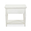 Magnussen Home Newport Alabaster End Table
