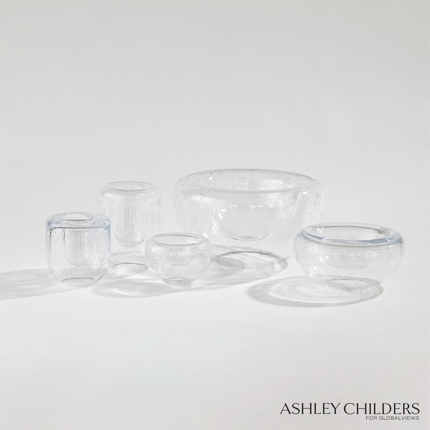 Global Views Clear Seeded Double Take Collection Clearance
