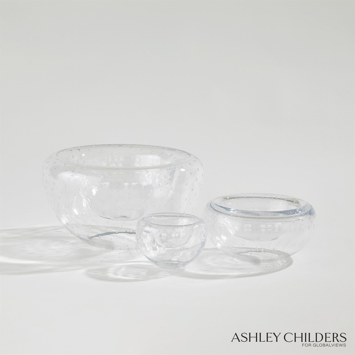 Global Views Clear Seeded Double Take Collection Clearance