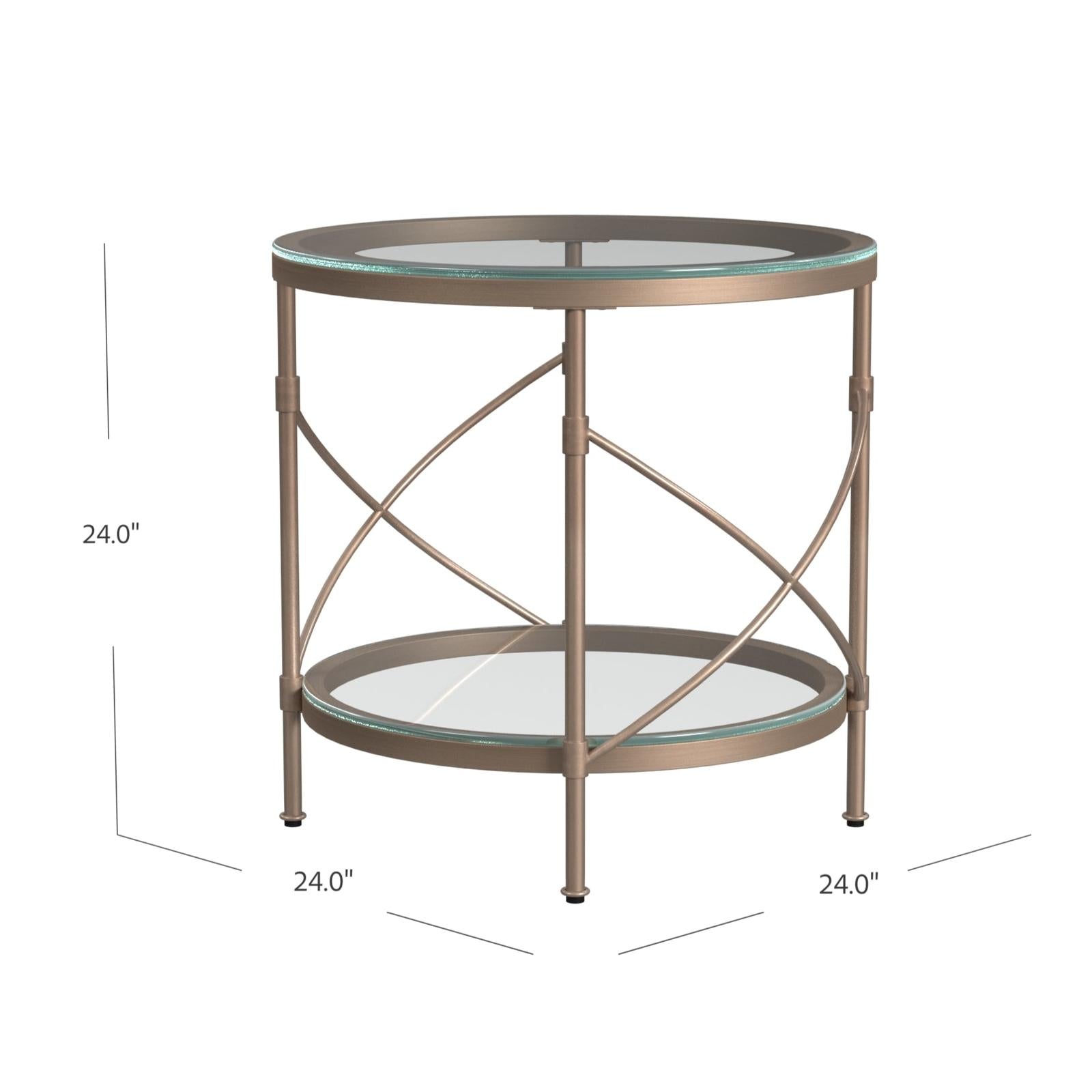 BMC Harrison Round End Table