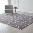 Global Views Indigo Charcoal Gate Rug