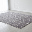 Global Views Indigo Charcoal Gate Rug