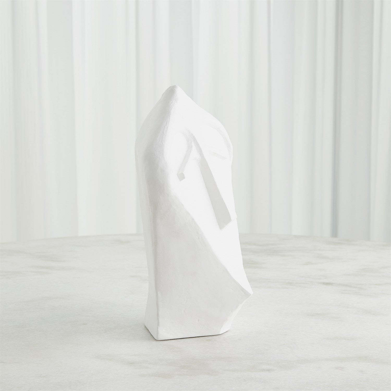 Global Views Matte White Humanity Sculpture