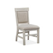 Magnussen Home Bronwyn Alabaster Upholstered Side Chair Set of 2