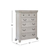 Magnussen Home Bronwyn Alabaster Drawer Chest