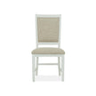 Magnussen Home Heron Cove Chalk White And Dovetail Grey Side Chair Set of 2