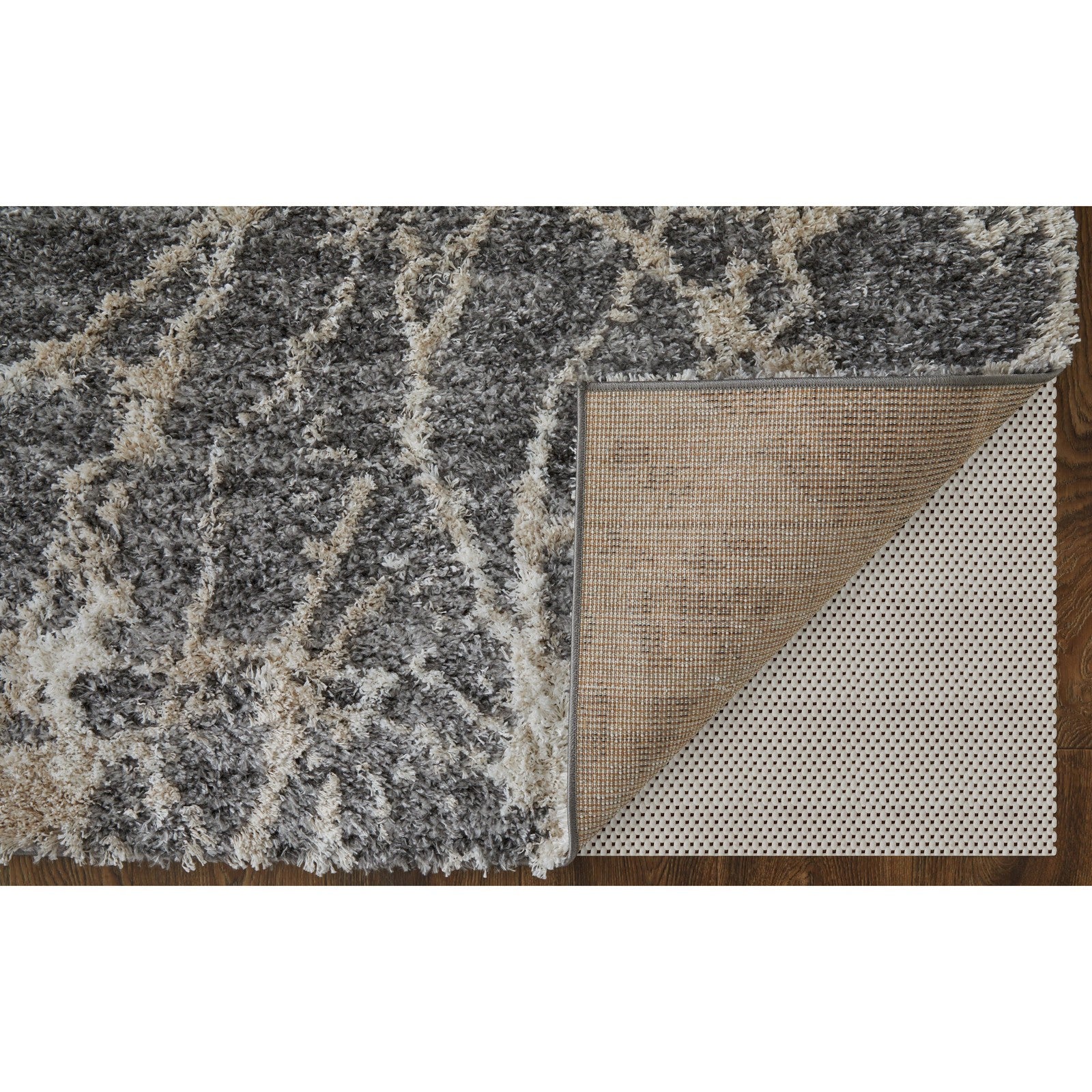 Feizy Mynka 39IDF Transitional Abstract in Gray/Ivory