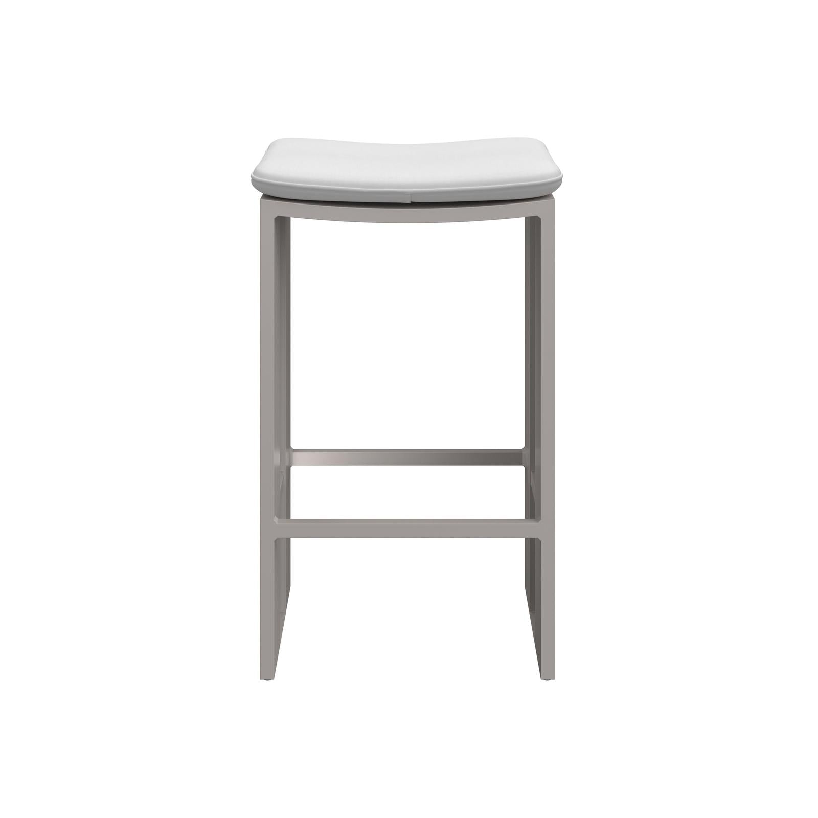 Sunpan Verin White Barstool Clearance