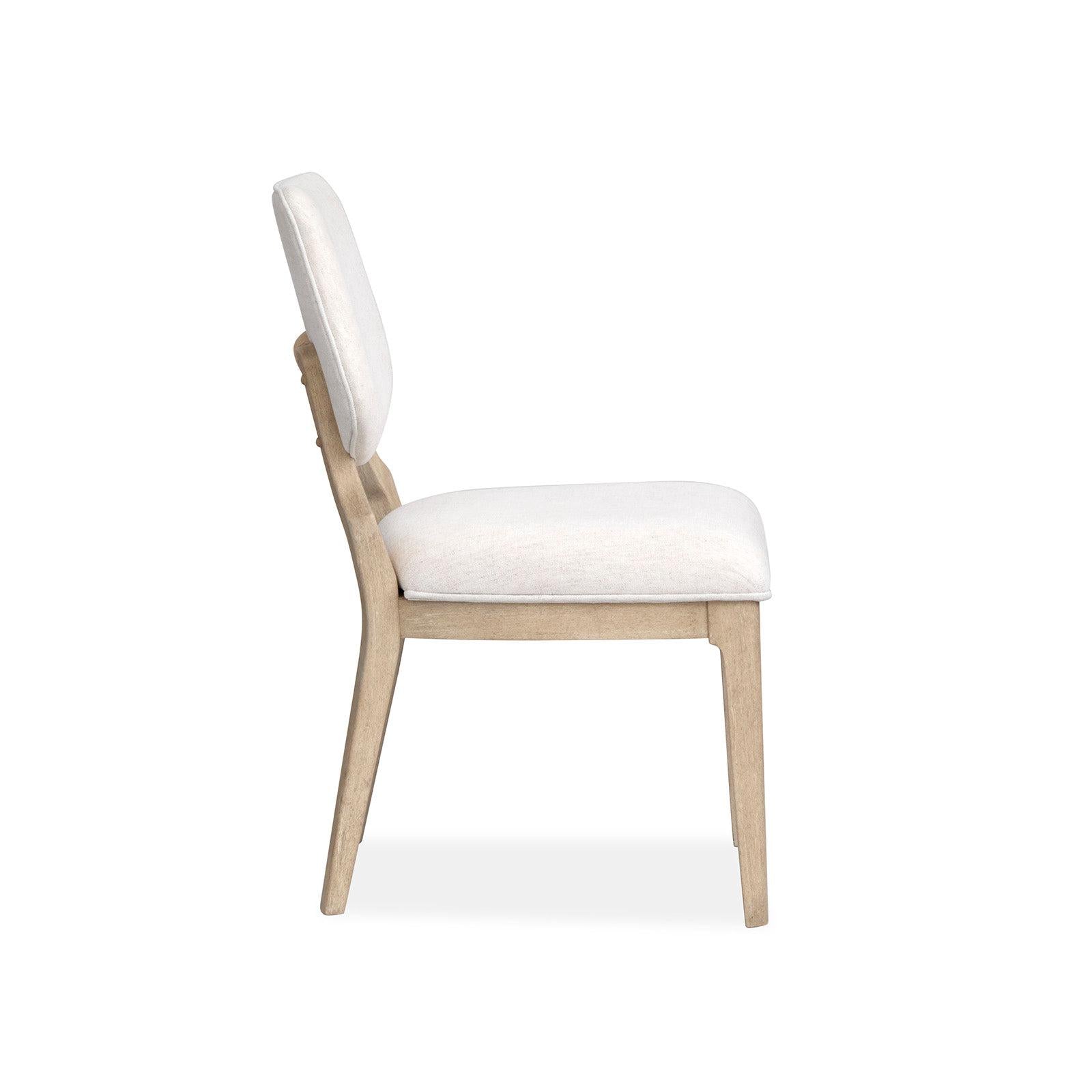 Salt Life Home Sunset Cove Sanibel Brown Upholstered Side Chair Two Pack II