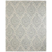 Feizy Belfort 8A29F Traditional Floral & Botanical Rug in Ivory/Gray