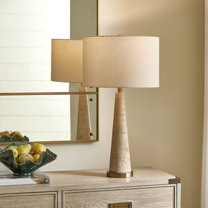 Uttermost Perkins Travertine Table Lamp