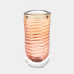 Global Views Amber Spiraled Vase