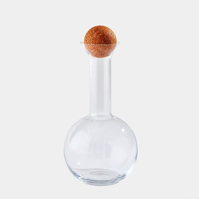 Global Views Chemistry Decanter with Cork Stopper
