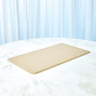 Global Views Radius Edge Leather Desk Accessories - Beige