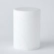 Global Views White Cilindro Alabaster Box