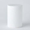 Global Views White Cilindro Alabaster Box