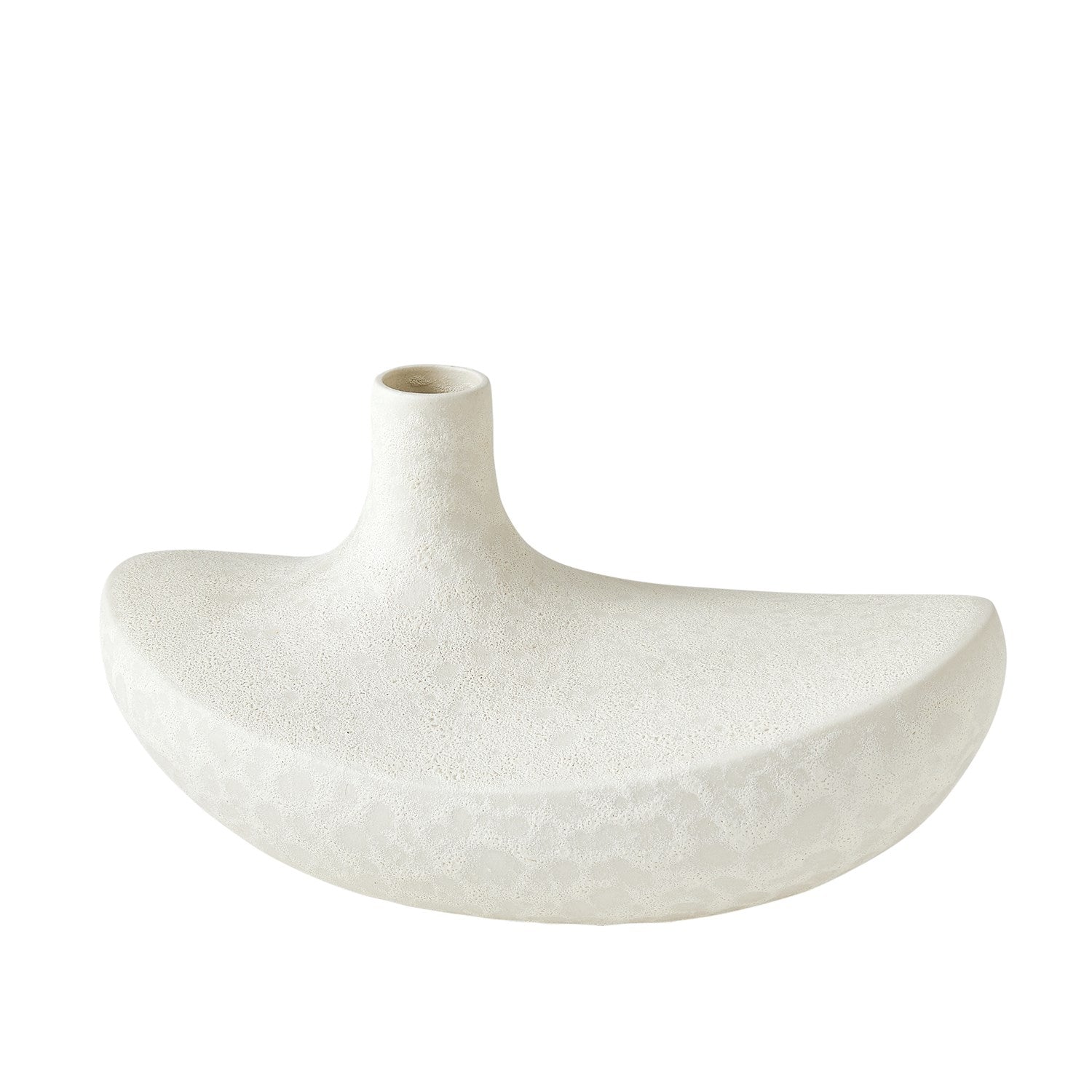 Global Views White Solis Vase